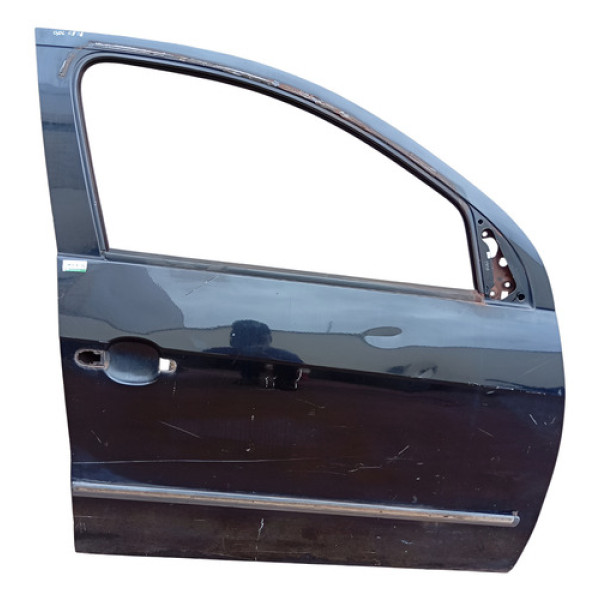 Porta Dianteira Direita Vw Gol Voyage G5 G6 G7 Dianteira Direita Preto