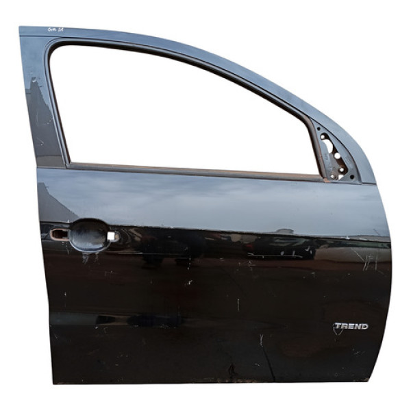 Porta Dianteira Direita Vw Gol Voyage G5 G6 G7 Dianteira Direita Preto