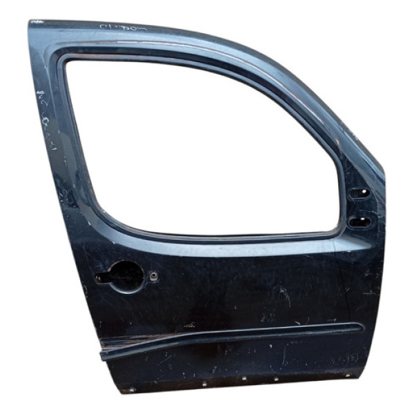 Porta Dianteira Direita Fiat Doblo 2004 A 2016 Dianteira Direita Preta