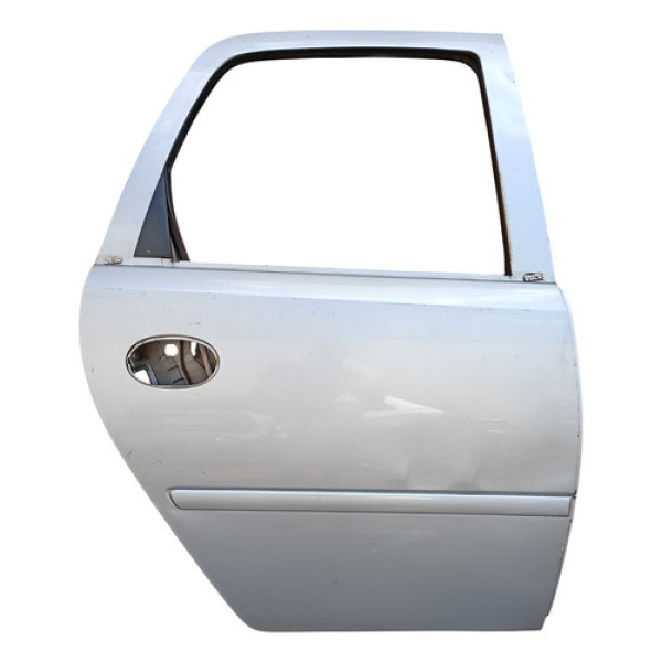 Porta Traseira Direita Gm Meriva 2003 A 2012 Traseira Direita Prata