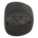 Tela Alto Falante Esquerdo Painel S-10 2001 A 2011  Cinza-escuro