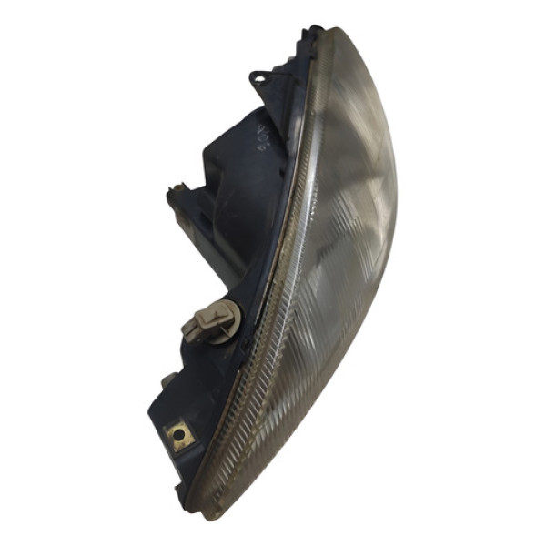 Farol Esquerdo Peugeot 206 Lente Raiada 98 A 2003 Esquerdo/motorista