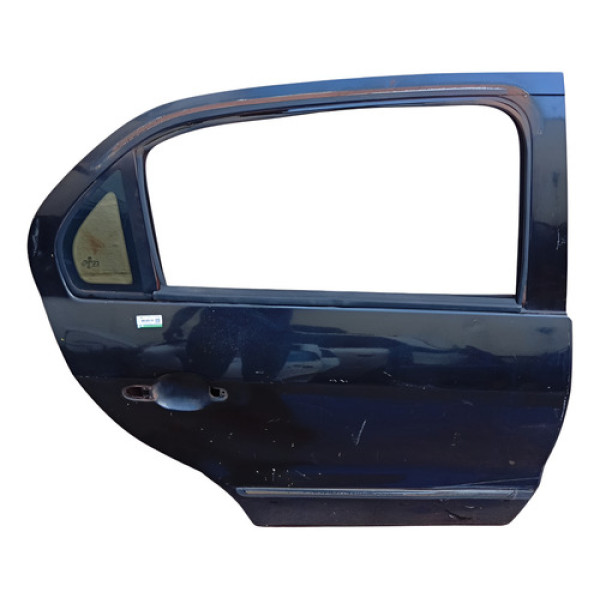 Porta Traseira Direita Vw Gol Voyage G5 G6 G7 2012 A 2020 Traseira Direita Preto