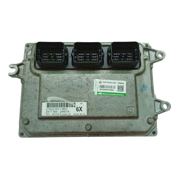 Módulo Injeção Eletrônica Honda City 1.5 2013 37820rd1m53