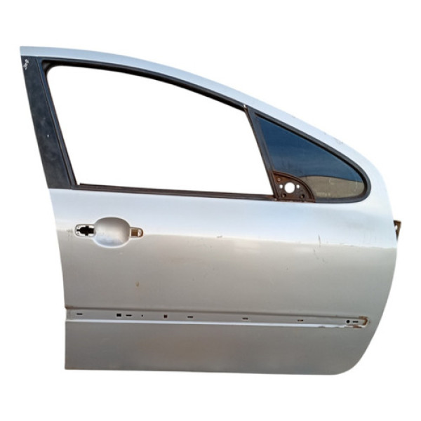 Porta Dianteira Direita Peugeot 307 2006 A 2012 Dianteira Direita Cinza