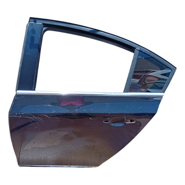 Porta Traseira Esquerda Gm Cruze Sedan 2012 A 2016 Traseira Esquerda Preto