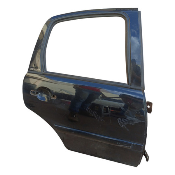 Porta Traseira Direita Citroen C3 2005 A 2012  Traseira Direita Preto