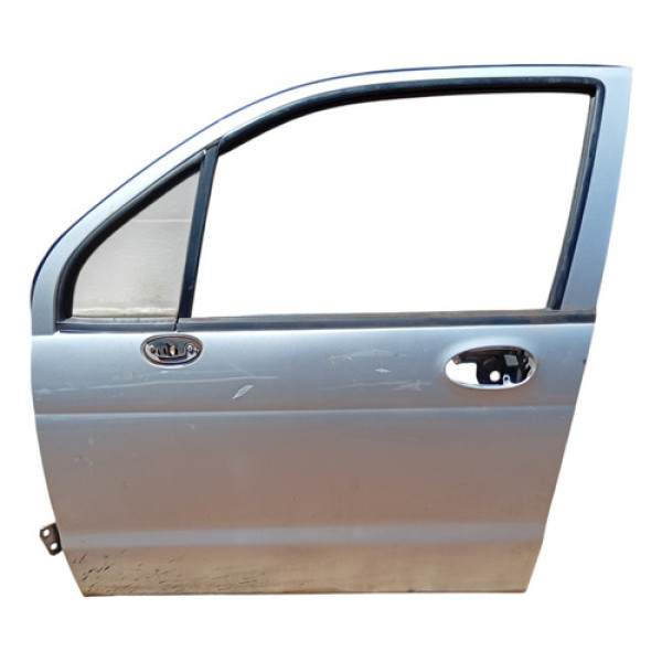 Porta Dianteira Esquerda Chery Qq 2011 A 2015 Dianteira Esquerda Cinza