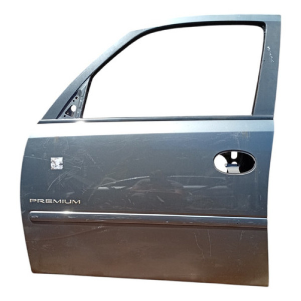 Porta Dianteira Esquerda Gm Meriva 2006 A 2010 Dianteira Esquerda Cinza