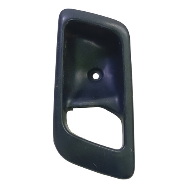 Moldura Maçaneta Interna Porta Dian Direita Fiat Palio 2008 Preto Dianteira