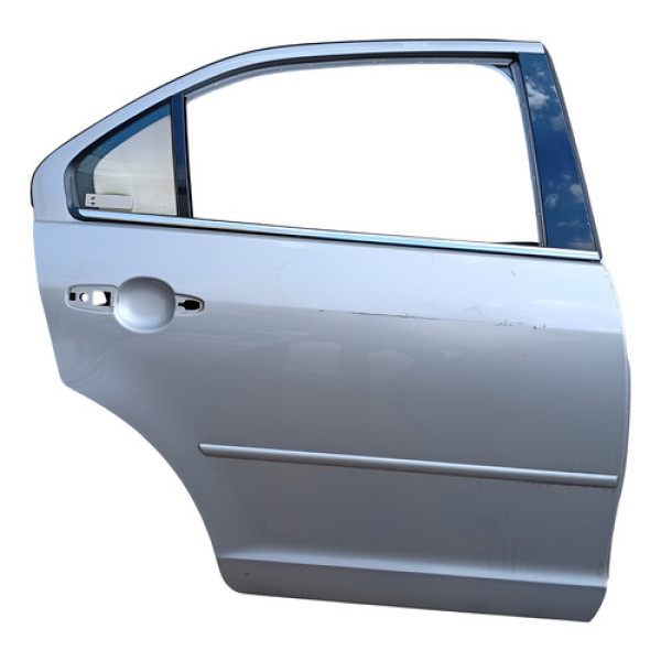 Porta Traseira Direita Ford Fusion 2006 A 2012 Traseira Direita Prata