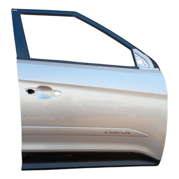 Porta Dianteira Direita Hyundai Creta 2017 A 2020 Dianteira Direita Cinza
