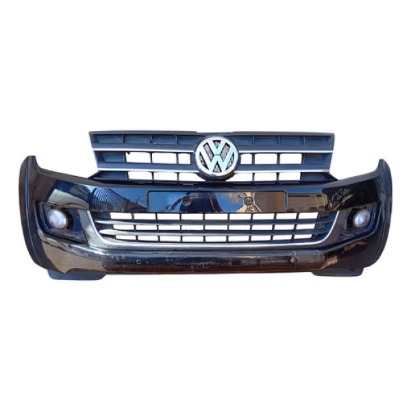 Parachoque Dianteiro Vw Amarok 2011 2012 2013 2014 2015 2016 Preto