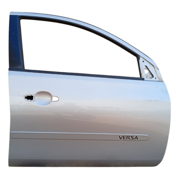 Porta Dianteira Direita Nissan Versa 2011 A 2019 Dianteira Direita Prata