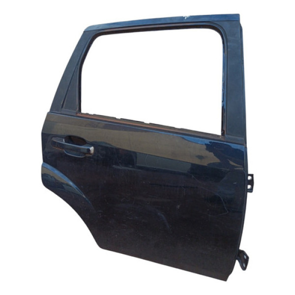 Porta Traseira Direita Ford Fiesta 2005 A 2013 Traseira Direita Preto