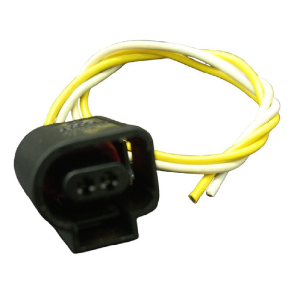 Plug Conector Fechadura Dianteira Esquerda Vw Gol G7 2020
