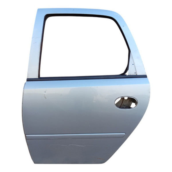Porta Traseira Esquerda Gm Meriva 2006 A 2010 Traseira Esquerda Cinza