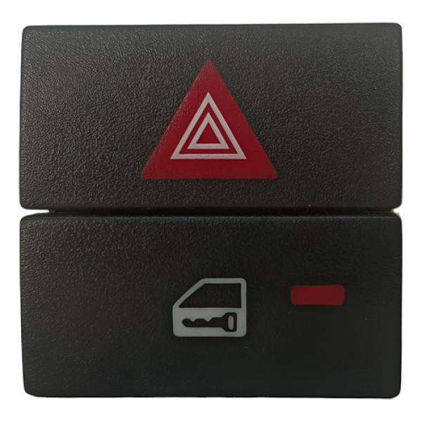 Botão Pisca Alerta Trava Gm Vectra 2006 2011 Preto