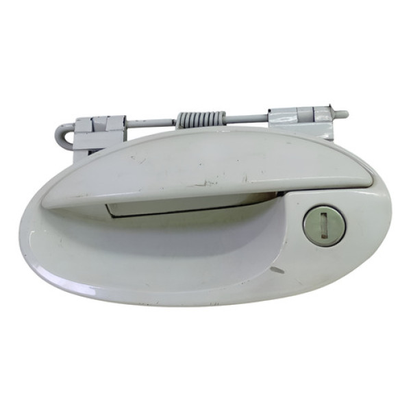 Maçaneta Externa Porta Dianteira Esq Gm Celta Prisma 2012 Branca