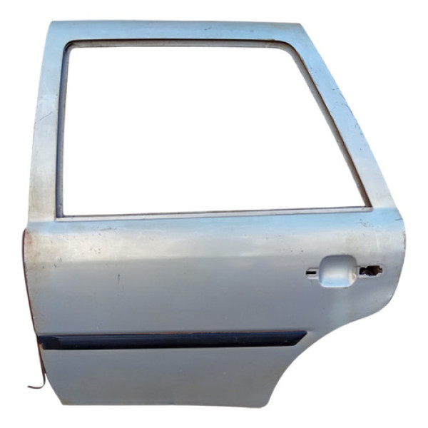 Porta Traseira Esquerda Vw Gol Parati G3 G4 2000 A 2010 Traseira Esquerda Cinza