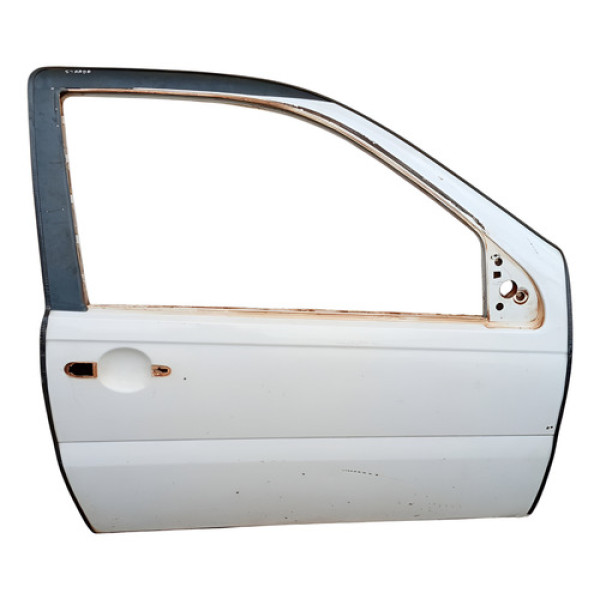 Porta Dianteira Direita Fiat Strada 2014 A 2019 Dianteira Direita Branco
