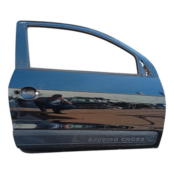 Porta Dianteira Direita Vw Saveiro Cross G5 2010 A 2016 Dianteira Direita Preto