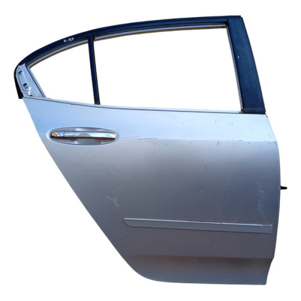 Porta Traseira Direita Honda City 2010 A 2014 Traseira Direita Prata