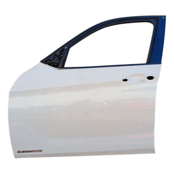 Porta Dianteira Esquerda Bmw X1 2011 A 2015 Dianteira Esquerda Branco