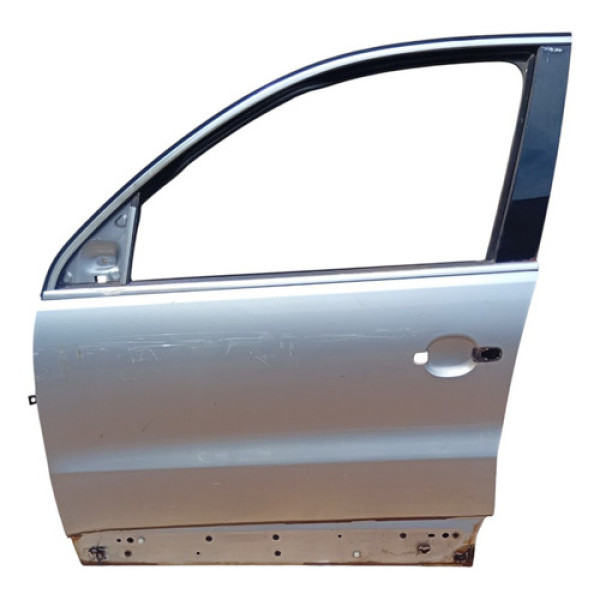 Porta Dianteira Esquerda Vw Tiguan 2009 A 2016 Dianteira Esquerda Cinza