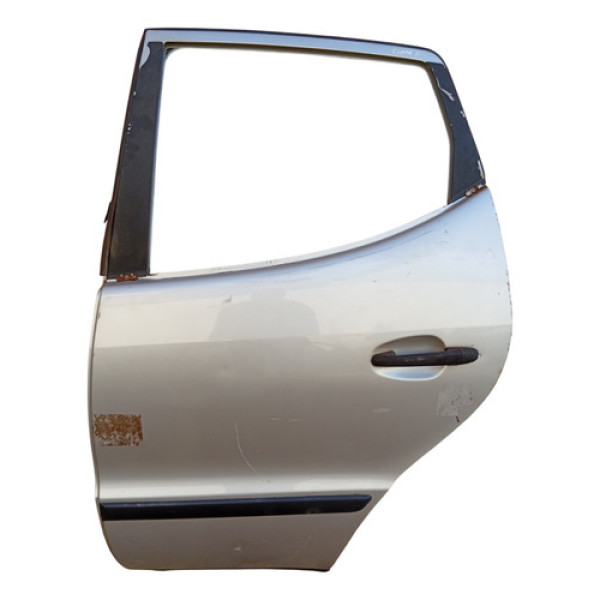 Porta Traseira Esquerda Mercedes Classe A 2001 A 2008 Traseira Esquerda Cinza
