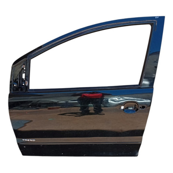 Porta Dianteira Esquerda Vw Fox 2 Furos 2015 A 2021 Dianteira Esquerda Preto