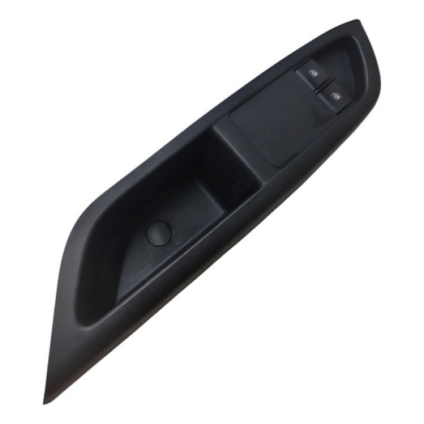 Moldura Com Botão Vidro Onix Prisma Esquerdo 2013 A 2019 Lt