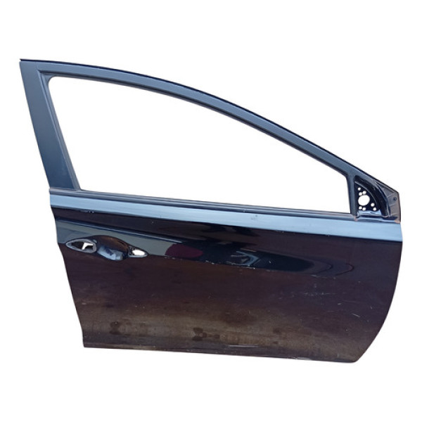 Porta Dianteira Direita Hyundai Elantra 2011 A 2016 Dianteira Direita Preto