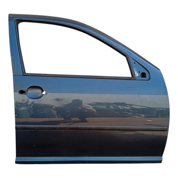 Porta Dianteira Direita Vw Golf 2000 A 2012 Dianteira Direita Cinza