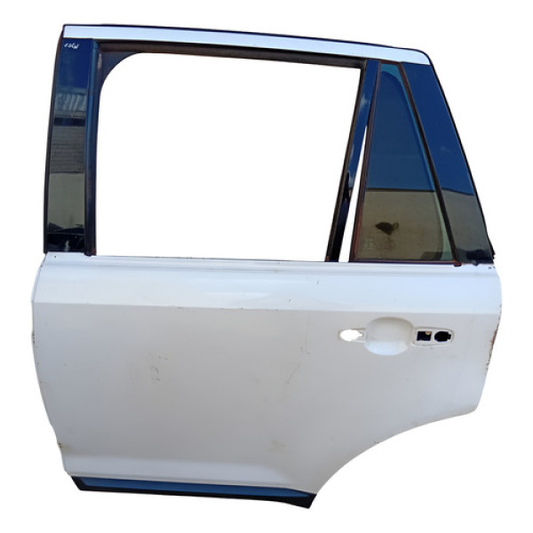 Porta Traseira Esquerda Ford Edge 2009 A 2011 Traseira Esquerdo Branco