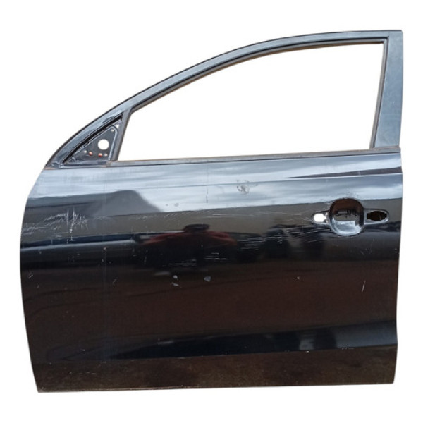 Porta Dianteira Esquerda Hyundai I30 2009 A 2015 Dianteira Esquerda Preto