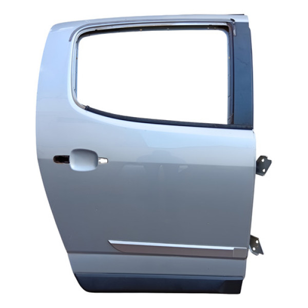 Porta Traseira Direita Gm S10 2013 A 2019 Traseira Direita Cinza