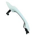 Maçaneta Externa Dianteira Esquerda Gm Onix 2020 21 22 23 Branco Dianteira