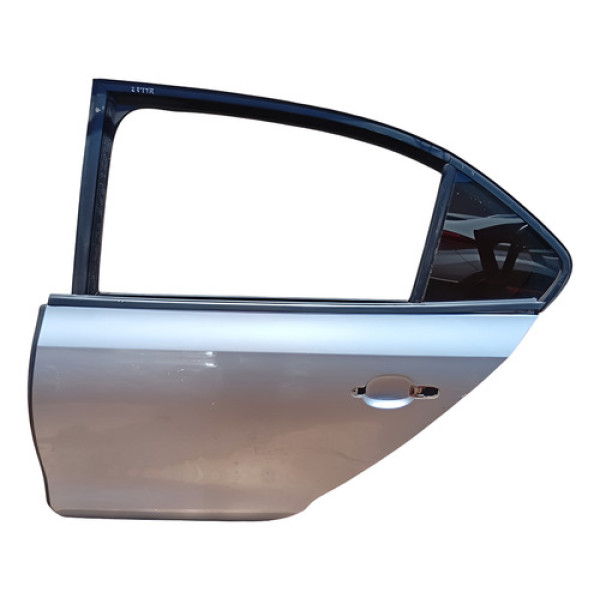 Porta Traseira Esquerdo Vw Jetta 2011 A 2016 Traseira Esquerda Cinza