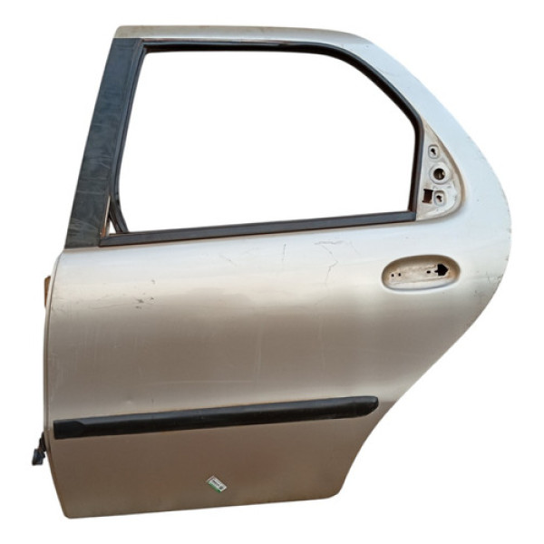 Porta Traseira Esquerda Fiat Palio Weekend 2004 A 2012 Traseira Esquerda Prata