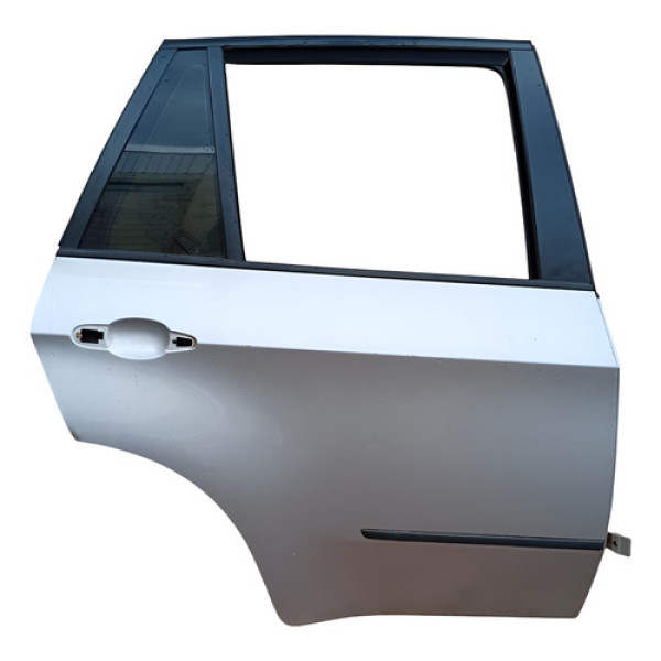 Porta Traseira Direita Bmw X5 2006 A 2013 Traseira Direita Prata
