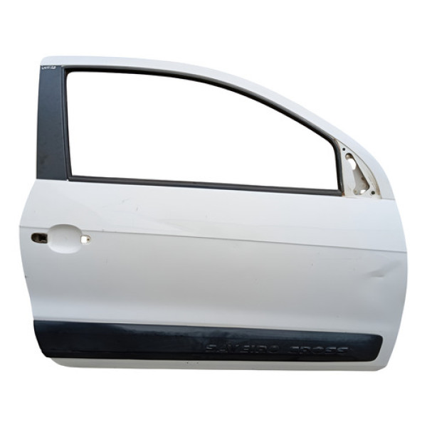 Porta Dianteira Direita Vw Saveiro Cross G5 2010 A 2016 Dianteira Direita Branco