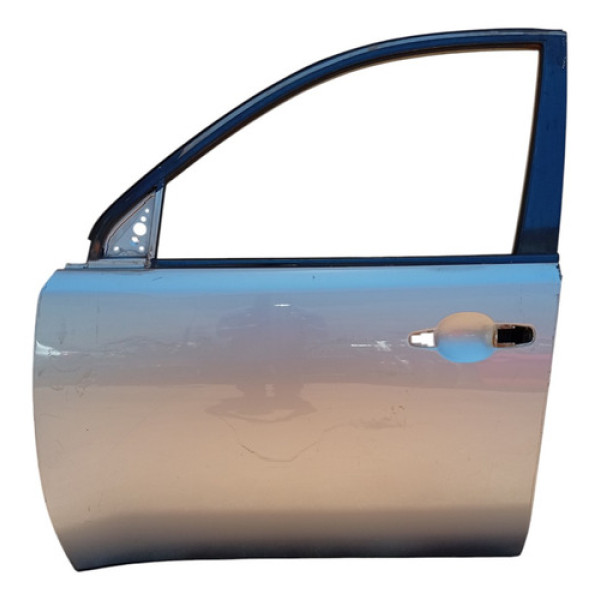 Porta Dianteira Esquerda Mitsubishi L200 Triton 2000 A 2016 Dianteira Esquerda Cinza