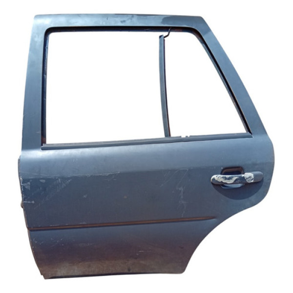 Porta Traseira Esquerda Vw Gol Parati G3 G4 2000 A 2010 Traseira Esquerda Cinza-escuro