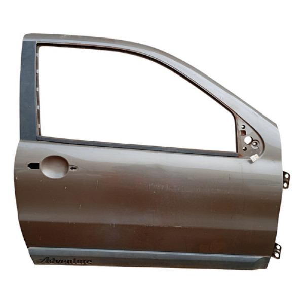 Porta Dianteira Direita Fiat Strada Palio 2p 2006 A 2012 Dianteira Direita Cinza