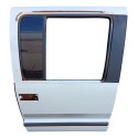 Porta Traseira Direita Gm S10 2001 A 2011 Traseira Direita Branca