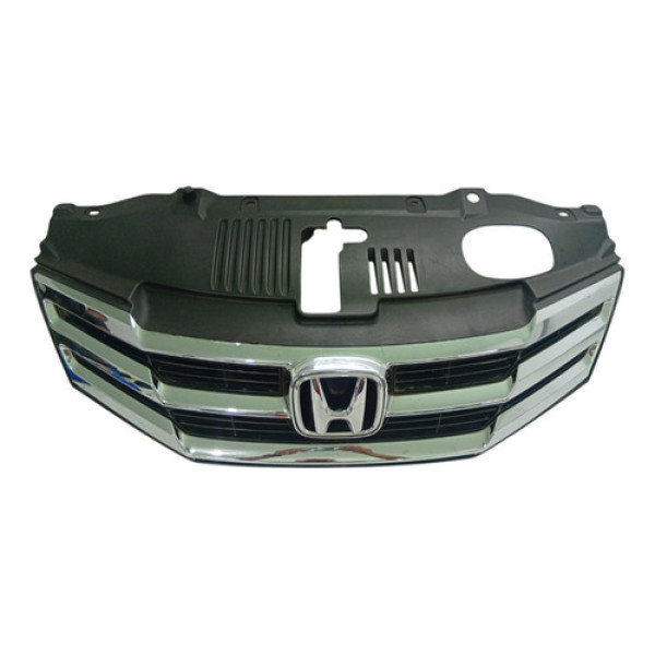 Grade Parachoque Dianteiro Honda City 2011 A 2015 Preto