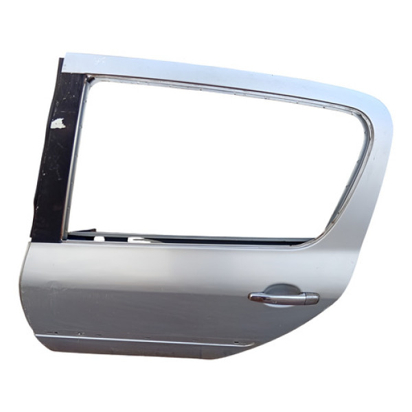 Porta Traseira Esquerda Peugeot 307 2006 A 2012 Traseira Esquerda Cinza