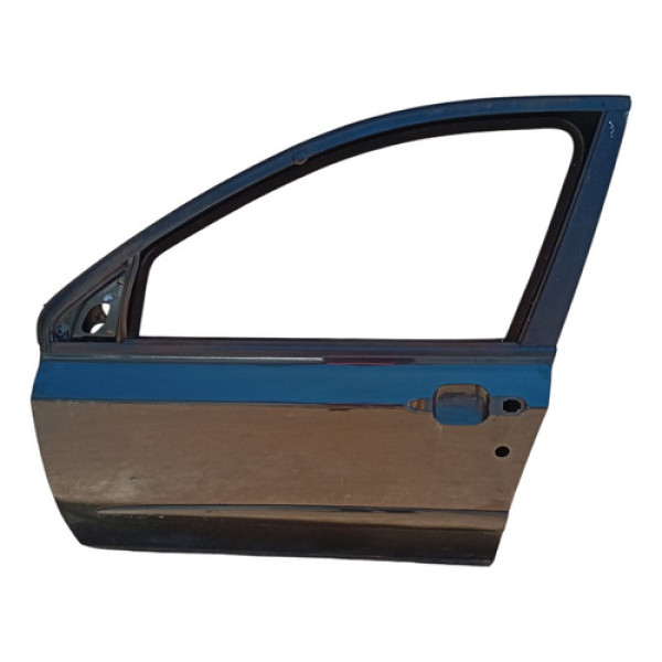 Porta Dianteira Esquerda Fiat Stilo 2004 A 2010 Dianteira Esquerda Preto