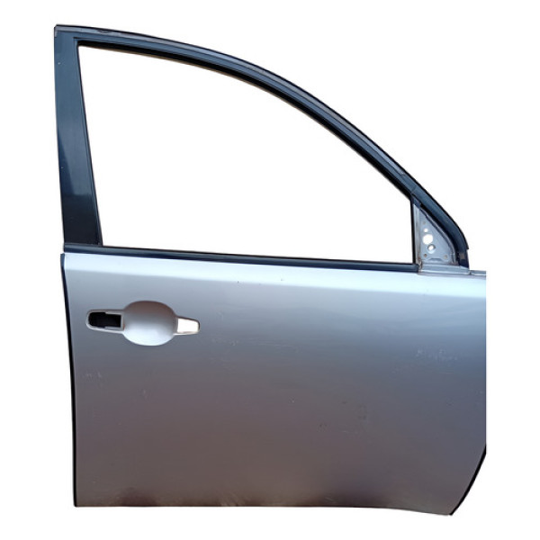 Porta Dianteira Direita Mitsubishi L200 Triton 2000 A 2016 Dianteira Direita Cinza